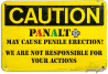 Panalt caution