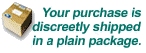 All parcels are shipped in discreet un-marked packaging